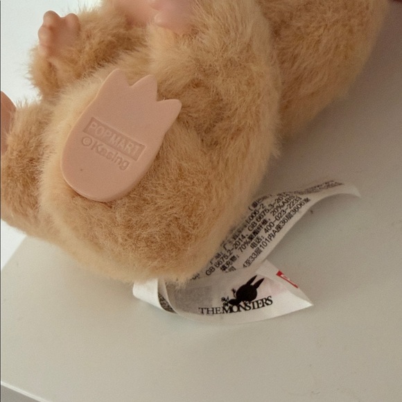 Charming Tan Bunny Plush Figure - Picture 3 of 4